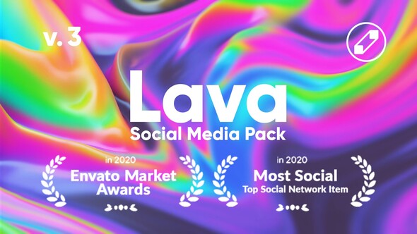 Lava Social Media Pack After Effects Project Files VideoHive